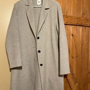 Gap women’s button down dress coat
